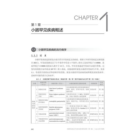 小肠罕见疾病：诊断与治疗/“十四五”国家重点出版物出版规划项目/中国罕见病诊疗与转化医学研究系列(第一辑）/宁守斌 李景南 商品图1