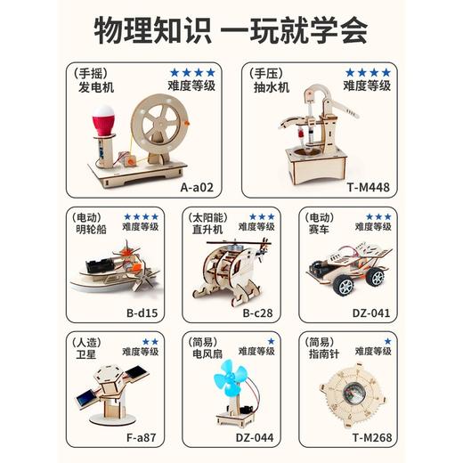限量清仓🔥【从小培养科创能力】koosvell巧手未来儿童科学物理实验套装 3-12岁学生steam益智拼装玩具 小学生实验教具 男孩女孩礼物 礼盒装 附视频说明书 商品图2