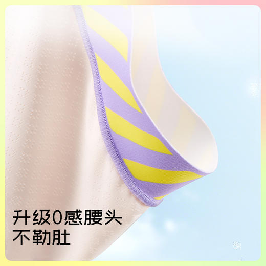 【儿童冰淇淋裤】米乐鱼男童女童冰丝内裤儿童10A抑菌夏薄款青少年平角中大童四角短裤3条装 商品图4