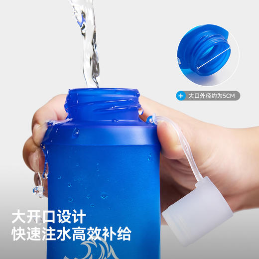 伯希和户外软水壶轻量跑步水杯登山便携马拉松专业运动饮水袋男女 商品图2