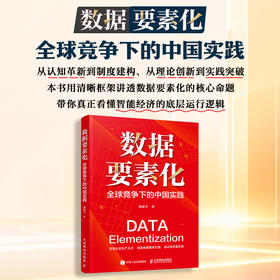数据要素化：全球竞争下的中国实践 变革社会生产方式 释放数据要素价值 驱动高质量发展中国经济书籍