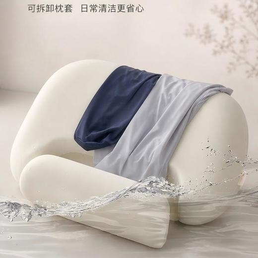 【创新高低双芯 三种高度 四大分区】京帝 三用深睡护颈枕（专为颈椎健康研发） 商品图6