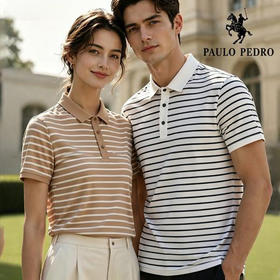 【经典马球版型 7A抑菌 凉感丝滑】保罗彼得PAULO PEDRO短袖POLO衫（多色可选 男女同款）