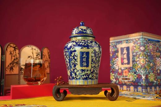 【地理标志产品技艺手工制作】万璞号 “景泰蓝” 2018老树普洱 中式典藏瓷罐 茶汤红润甘醇 200g/罐 商品图2