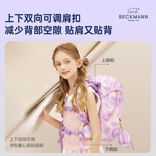 贝克曼22L经典系列书包(建议身高100-135cm)(7天之内发货) 商品图1