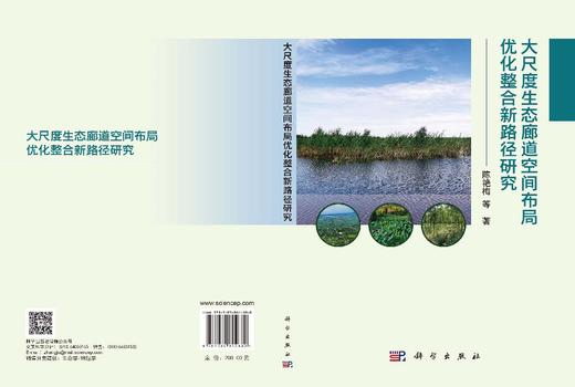 大尺度生态廊道空间布局优化整合新路径研究 陈艳梅等 9787030844880 商品图3
