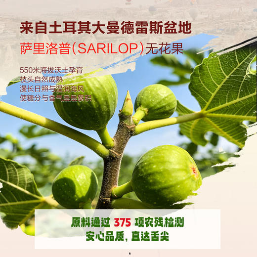 聚便利 x 山姆 都乐 土耳其软蜜无花果干 尝鲜分装 ≈18g/包 商品图3