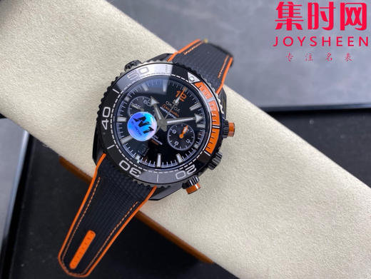 N1欧米茄海马海洋宇宙 海马600米计时系列 “四分之一橙” 男士腕表 表径45.5mm 全新力作海马系列600米至臻天文台计时腕表 商品图4