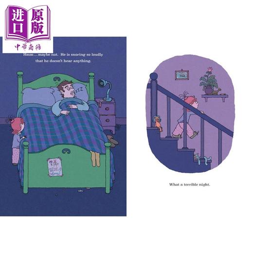 【中商原版】睡不着的晚安故事 I Forgot How to Sleep a Bedtime Story 英文原版 亲子绘本图画书 睡前故事 进口童书 精装  商品图3