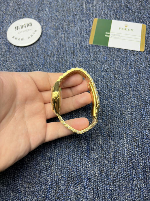劳力士GS日志型系列 女款31mm 日志31系列 全金款 全金钻面 女士腕表 搭载改Cal.2236全自动机械机芯 商品图4