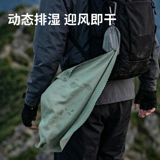 seatosummit空气快干吸汗毛巾 便携速干毛巾登山徒步运动旅行毛巾 商品图3