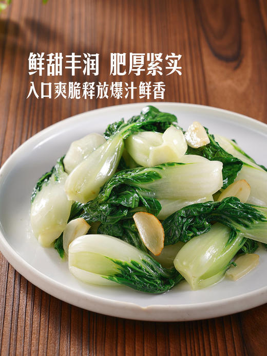 MM 山姆 Member's Mark 有机奶白菜苗 600g 商品图2
