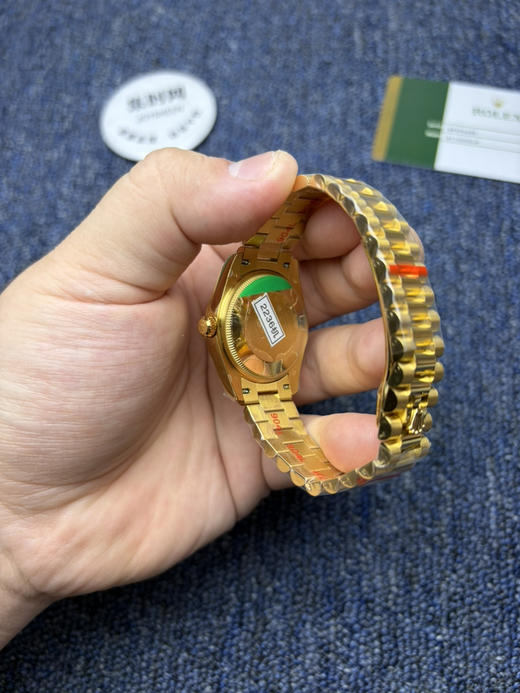劳力士GS日志型系列 女款31mm 日志31系列 全金款 全金钻面 女士腕表 搭载改Cal.2236全自动机械机芯 商品图5