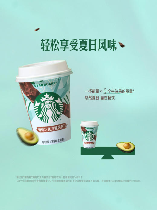 MM 山姆 星巴克薄荷巧克力馥芮白 250ml*3/6 商品图5