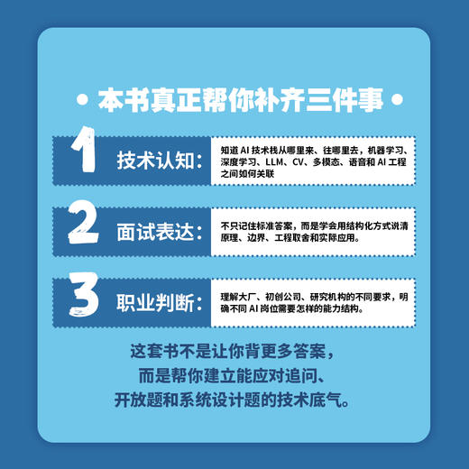 AI大模型面试内参（上、下册） 商品图1