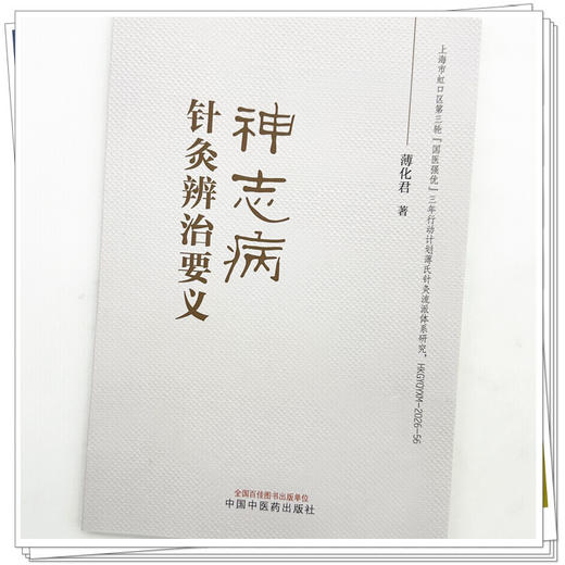 神志病针灸辨治要义 薄化君 著 结合现代临床实践与研究进展 系统构建了神志病针灸辨治体系 9787524705505中国中医药出版社 商品图4