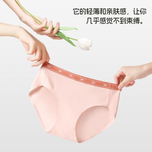 【超模君严选 纯棉高回弹 轻松包裹不同臀型】Lee女士10A纯棉内裤 消臭抑菌 体感细腻光滑 商品图8
