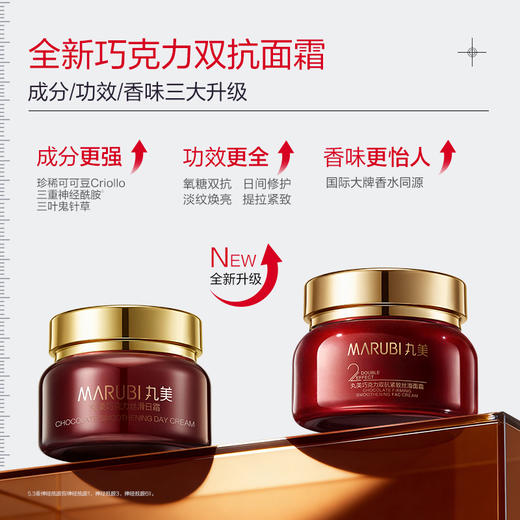 【🔥双11百元专场🔥】【巧克力双抗系列】丸美巧克力双抗睡眠面膜150g+面霜10g      👉淡纹焕亮提拉紧致饱满发光脸 商品图6