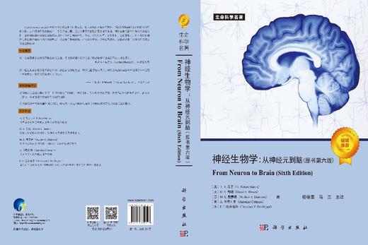 神经生物学：从神经元到脑（原书第六版） From Neuron to Brain （Sixth Edition） （美）A.R.马丁（A. Robert Martin）等 杨雄里 马兰 9787030 商品图3