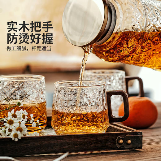 摩登主妇高硼硅玻璃杯套装家用喝水杯2026新款办公室茶杯咖啡杯子 商品图2