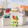 【随机一款】乐跨境高街景积木花冰淇淋手推车贩卖车摆件儿童益智玩具六一礼物 商品缩略图2