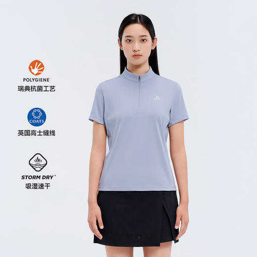 伯希和女款短T恤 商品图3