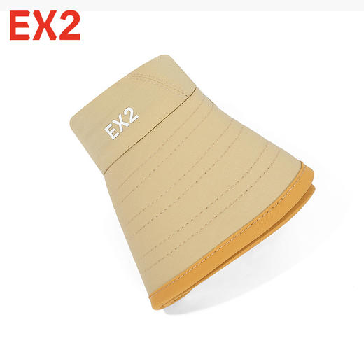EX2伊海诗披肩遮阳帽男孩护颈海边旅游防晒帽女孩透气抗菌369079 商品图3