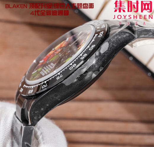 劳力士 宇宙计型 改装迪通拿 BLAKEN定制迪通拿 绿巨人主题盘面 全黑武士迪通拿“竹林熊猫” “浩克烈焰” 商品图6