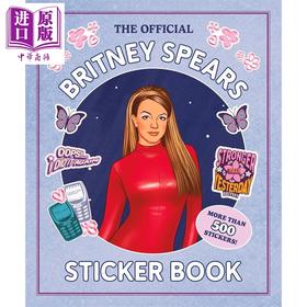 预售 【中商原版】布兰妮官方贴纸书 超过500个贴纸 The Official Britney Spears Sticker Book 英文原版 Running Press