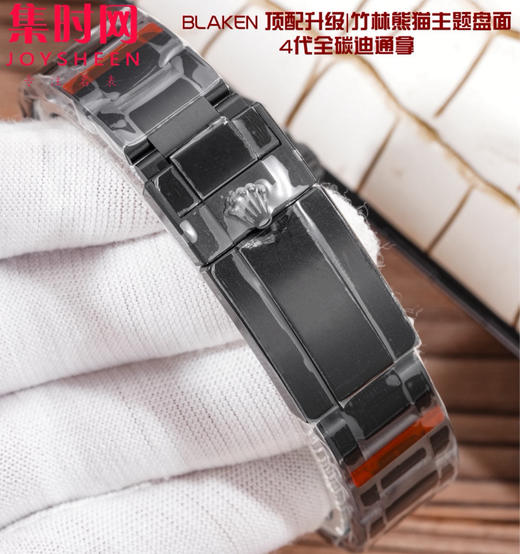 劳力士 宇宙计型 改装迪通拿 BLAKEN定制迪通拿 绿巨人主题盘面 全黑武士迪通拿“竹林熊猫” “浩克烈焰” 商品图7