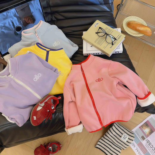 【39.9 元】｜男女童双面绒立领防风保暖校服内胆上衣聚★为爱严选 商品图5