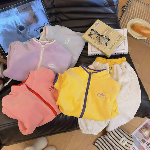 【39.9 元】｜男女童双面绒立领防风保暖校服内胆上衣聚★为爱严选 商品图2