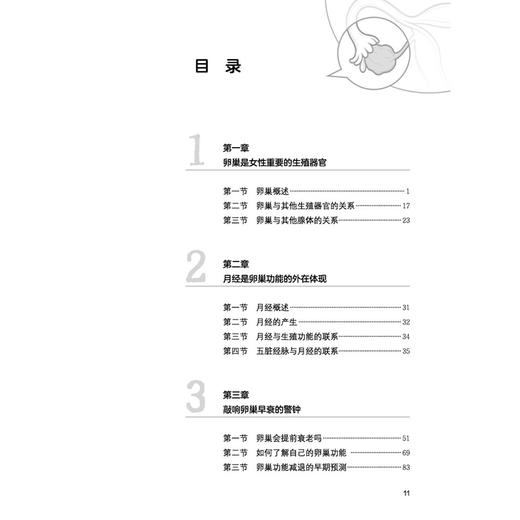 卵巢的悄悄话 读懂卵巢功能减退的信号 闫颖 唐丽明 带你重新认识卵巢 读懂月经周期医嘱 临床医学 9787524704720中国中医药出版社 商品图3