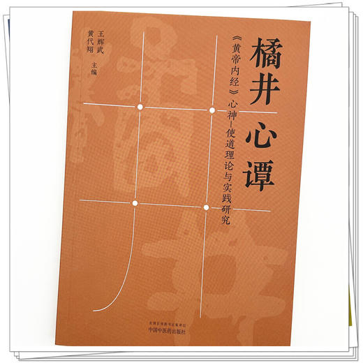 橘井心谭《黄帝内经》心神-使道理论与实践研究 王辉武 黄代翔 主编 中医学 临床医学 9787524707455 中国中医药出版社 商品图4