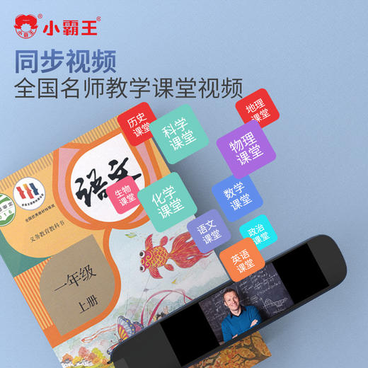 【识字学词答题 小初高一机通关】小霸王点读笔K1英语学习扫读笔 可充电智能单词翻译笔 扫描词典笔 录音笔 单词汉字认读 B600离线版 全科学习机 商品图6
