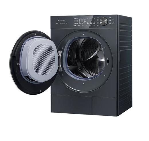 松下 洗衣机 XQG100-E310 钛晶灰 前开式 滚筒洗衣机 10公斤 一级能效 全自动 变频 CCC强制性认证 无烘干 变频 上排水 商品图2