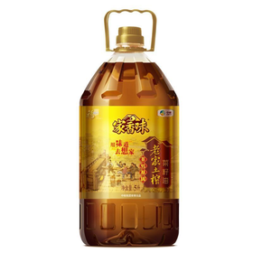 福临门家香味5L老家土榨菜籽油(小榨原香)