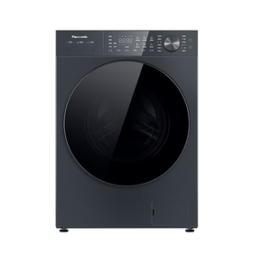 松下 洗衣机 XQG100-E310 钛晶灰 前开式 滚筒洗衣机 10公斤 一级能效 全自动 变频 CCC强制性认证 无烘干 变频 上排水