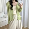 【轻薄透气 冰丝凉感】𝐞𝐠𝐠𝐬𝐦𝐢𝐥𝐞 莱赛尔-8℃小冰皮防晒衫 夏日防晒 百搭罩衫 通勤必备 11色可选 商品缩略图3