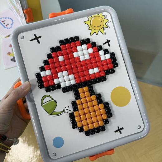 💰20r+抢巨哄娃的立体插插乐拼图火爆玩具🎈高版本480pcs 越玩越聪明 ✅暑假福利 🌈培养专注力 🌈蘑菇钉手指精细动作 🌈搭配图卡 开放性玩法 赠手提收纳盒 商品图2
