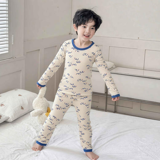 【29.9元起 】一套‼️80-160 全码儿童宝宝睡衣纯棉秋季套装男女童秋衣秋裤套装聚★为爱严选 商品图6
