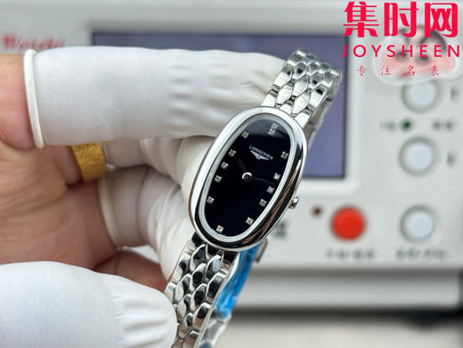 浪琴圆舞曲系列 椭圆形 鹅蛋形 浴缸形 女士腕表 原版开模 瑞士进口石英机芯 圆舞曲Mini款 表盘尺寸：18x25mm 商品图2