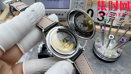 3K百达翡丽古典5227系列 将官翻盖 男士腕表 丹东324一体机 表径39mm 复古表款 商品图7