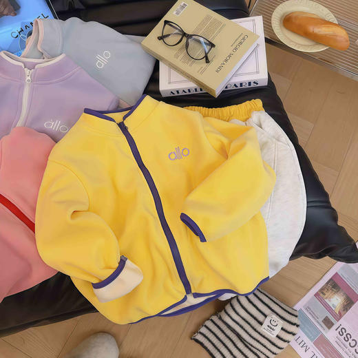 【39.9 元】｜男女童双面绒立领防风保暖校服内胆上衣聚★为爱严选 商品图8