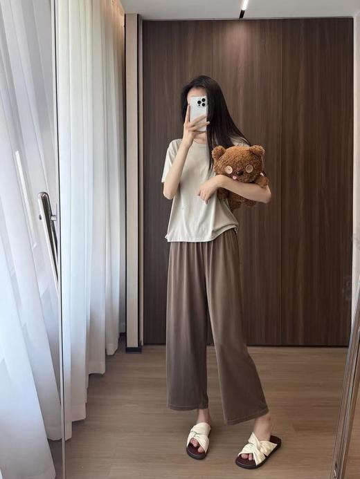 【99元2套】莱赛尔天丝凉感家居服 | 65%莱赛尔，轻薄如风，好舒服～男女情侣款 商品图5
