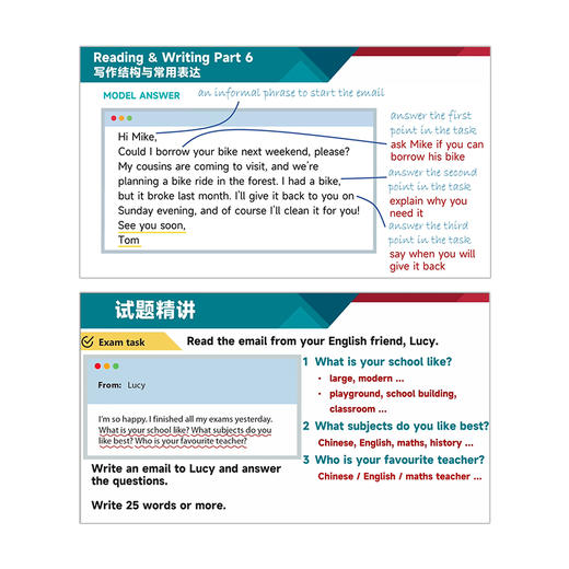 COMPACT KET青少版剑桥官方冲刺备考教程(第二版)精讲课 书课包 商品图9