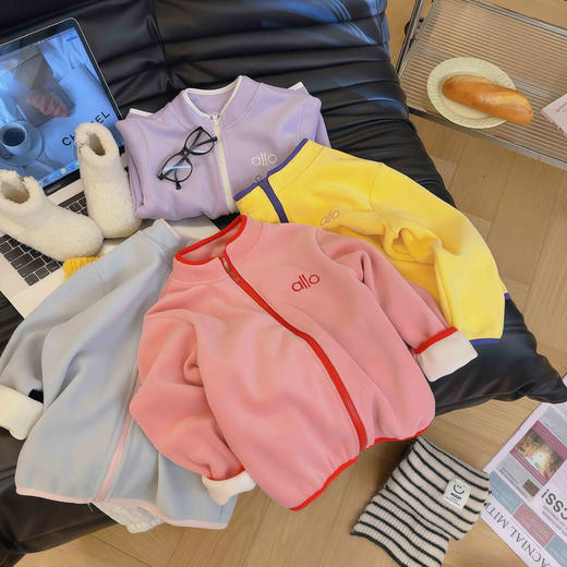 【39.9 元】｜男女童双面绒立领防风保暖校服内胆上衣聚★为爱严选 商品图4