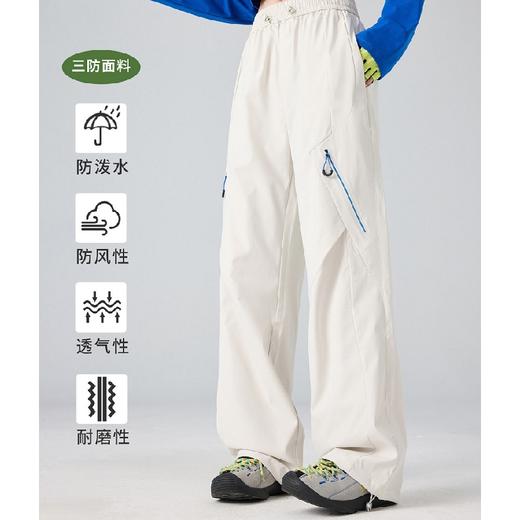 【防泼水性，轻量化户外】【阔腿/束腿可调节】夏季新款山系轻量化户外情侣工装冰丝裤防泼水机能冲锋男女轻薄运动徒步裤 商品图2