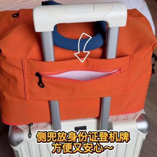 比行李箱还实用的【褶皱干湿分离便携旅行包】出游/健身/待产包建议，就选它！一包顶五个！干湿分离+容量翻倍！百元质感远超价位！ 商品图8