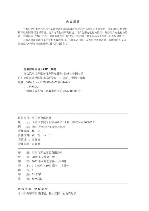 电动汽车用户充电行为研究报告（2025） 商品图3